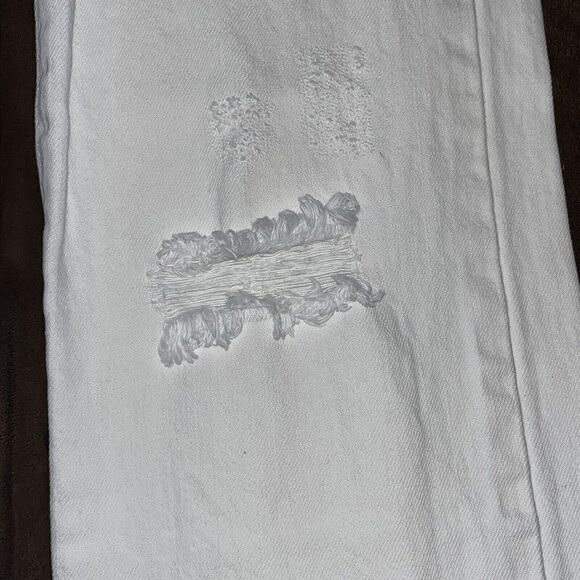 Old Navy Special Edition Pants Women’s Sz 2 Super Low Waist Bootcut White Patch - Picture 7 of 16